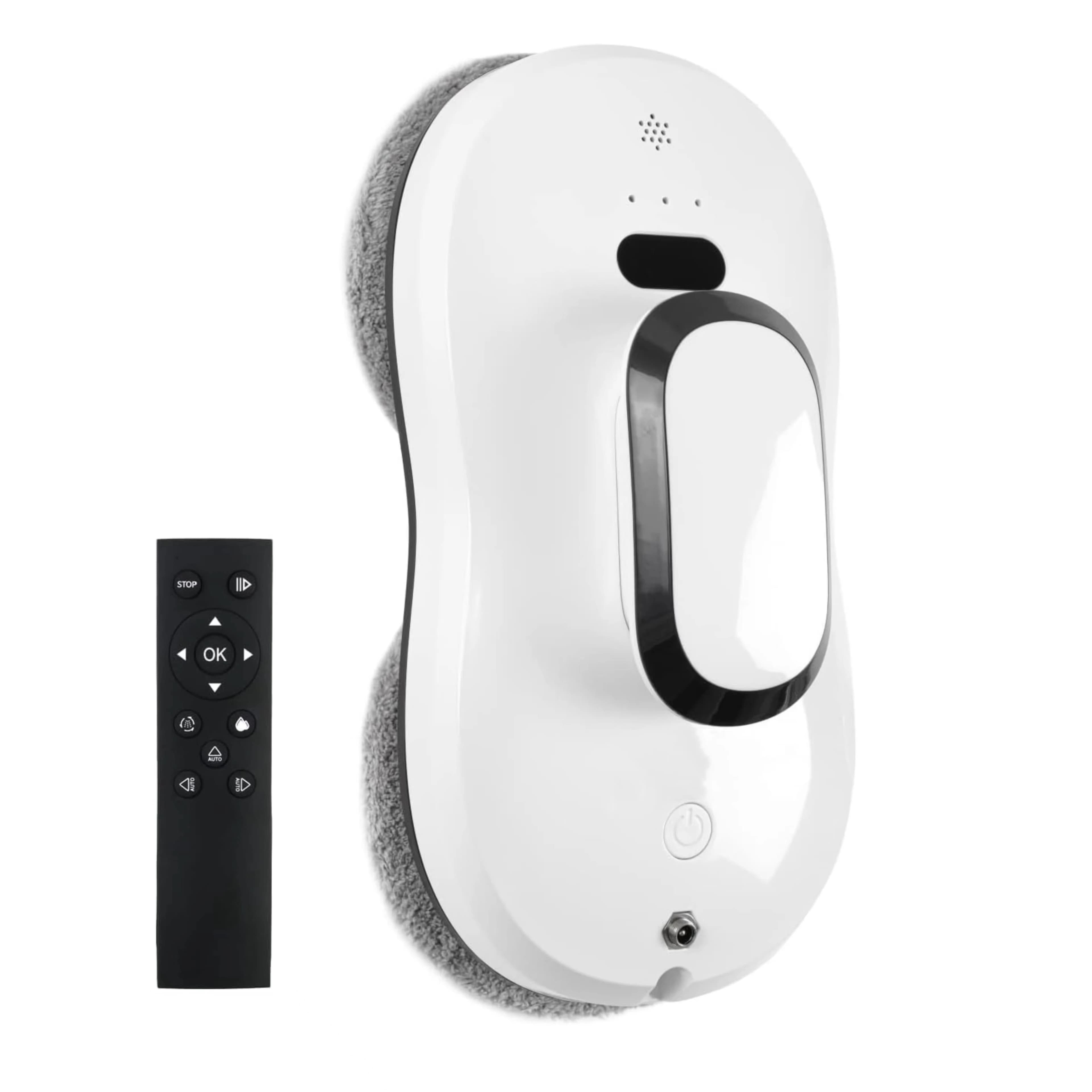 Robot per la pulizia dei vetri, robot automatico per la pulizia dei vetri con telecomando e sensore anti-caduta.