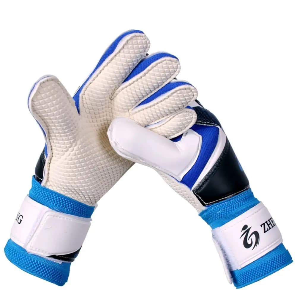 Guanti da Calcio Resistenti all'Usura, Antiscivolo, Eccellenti Guanti da Portiere per Allenamento, Guanti da Allenamento Calcistico in Lattice Spesso e Colorato