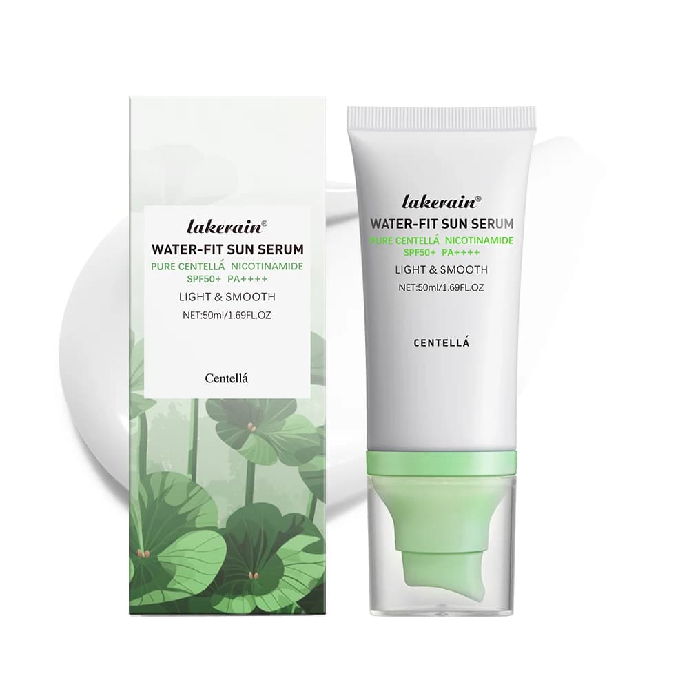 Crema solare SPF 50 Centella Asiatica Crema solare rinfrescante non appiccicosa 50ml Essenza solare per la cura della pelle secca grassa e sensibile