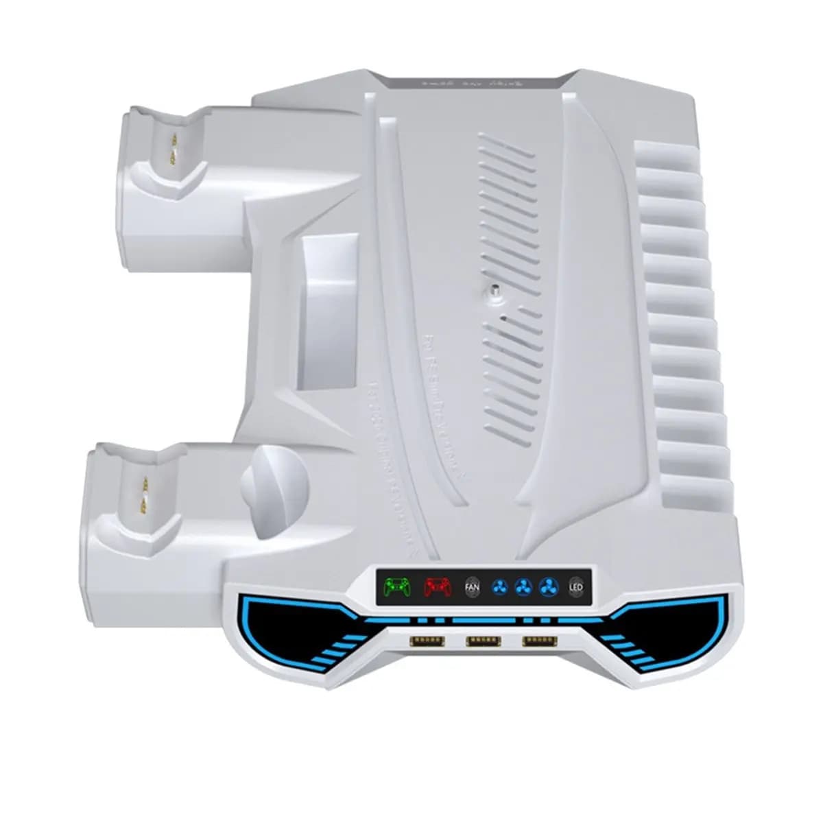 100% New For Slim/ Pro Stand with Headphone Hook Cooling Stand Controller Charging Station with 3 Levels Cooling Fan B