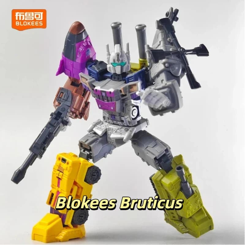 Blokees Bruticus Transformers Defender Collectible Model Toys Blind Box Beast War Combination Armored Sets Collectors Fans Gifts