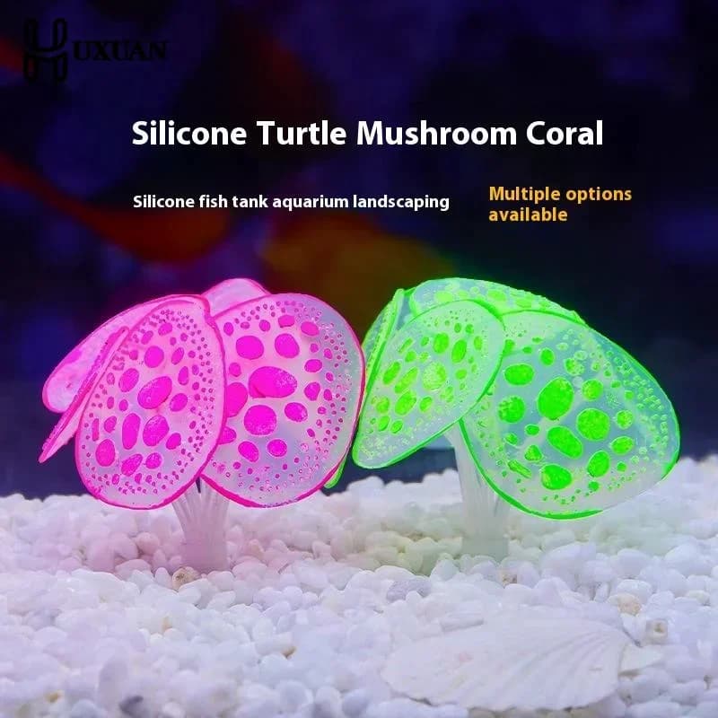 Simulazione Anemone artificiale Pianta Acquario Decor Plastica Subacquea Erba Erba Acquario Decorazione acquario Ornamento