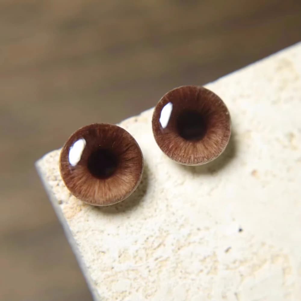 Bjd blythe size Doll bulbi oculari Stereo eye pattern polymer clay drop resin life-style doll accessori