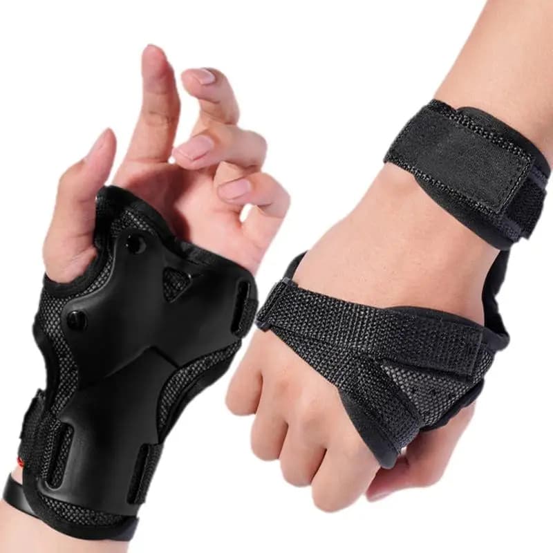 Protezioni per il polso Tutore di supporto per uomo Donna Bambino Snowboard Skateboarding Pattinaggio a rotelle Bicicletta MTB Sport Protezione per le mani