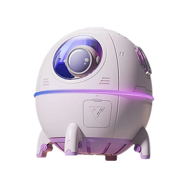 B83B-Astronaut Humidifier Portable LED Light With Aroma Diffuser-USB Powered For Clean And Hydrated Air Cute Design