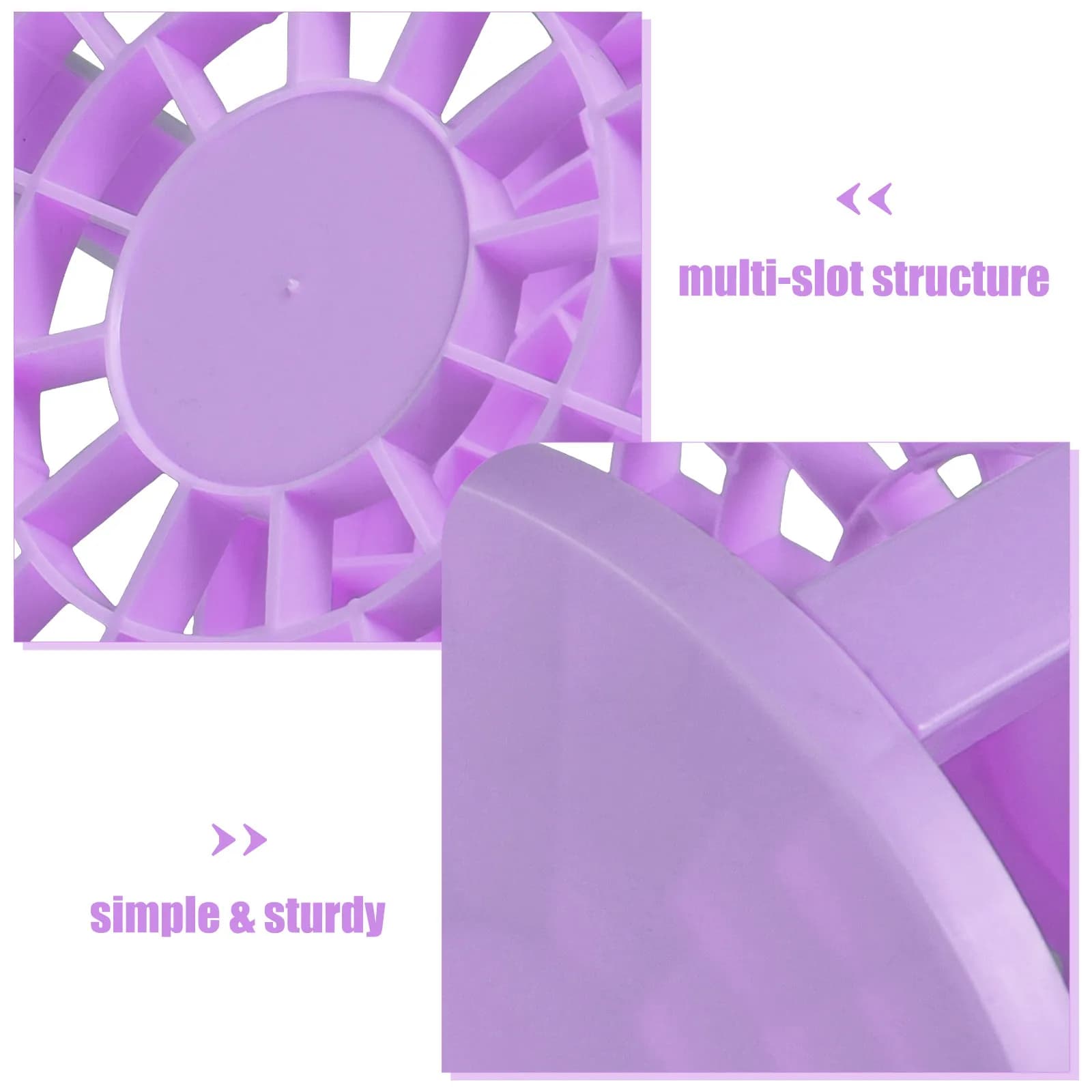 Organizzatore da Scrivania in Plastica per Pennelli con Design Multi-Scomparto per Penne, Matite, Pennelli da Trucco, per Artisti, Studenti, Insegnanti, Casa