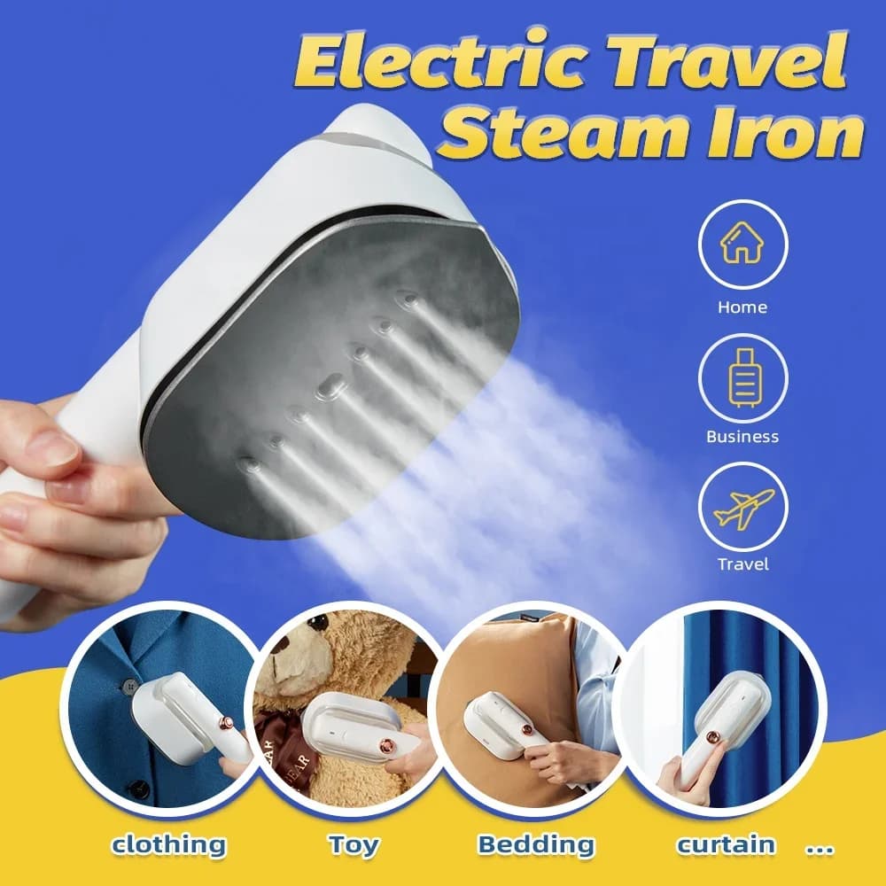 -0,4 kg 1000 W per OEM Mini Viaggio Elettrico Portatile Indumento Abbigliamento Ferro Da Stiro A Vapore Palmare Per Bucato