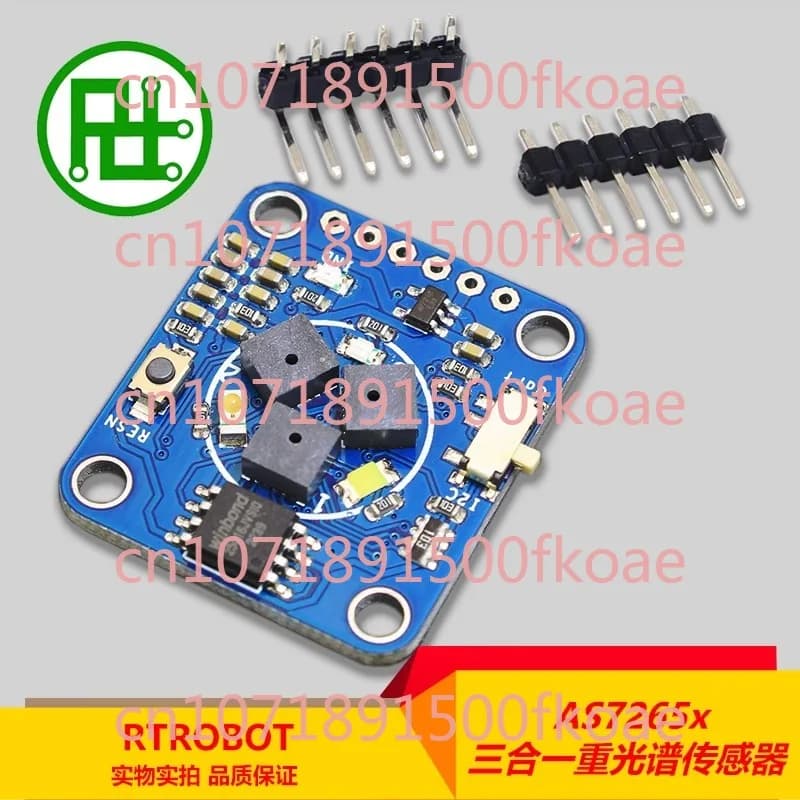 AS7265x Modulo sensore multispectral 3 in 1 AS72651 AS72652 AS72653 STM32