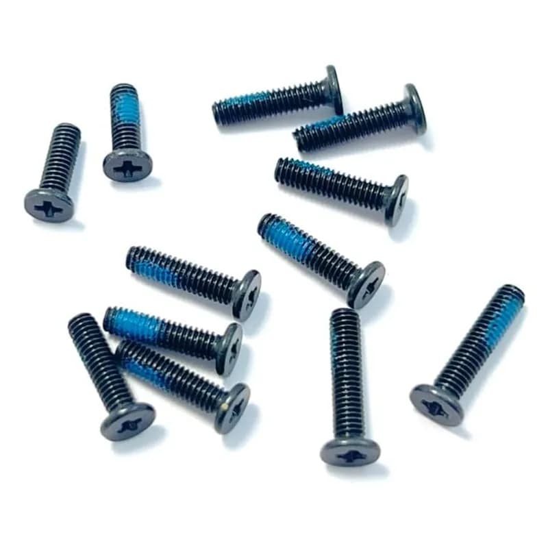 10/50/100 Pezzi Viti per il Fondo del Computer Portatile con Rivestimento Blu M2/2.5/3, Viti di Riparazione per il Fondo della Scocca per Asus X555 K555 F555 W509L