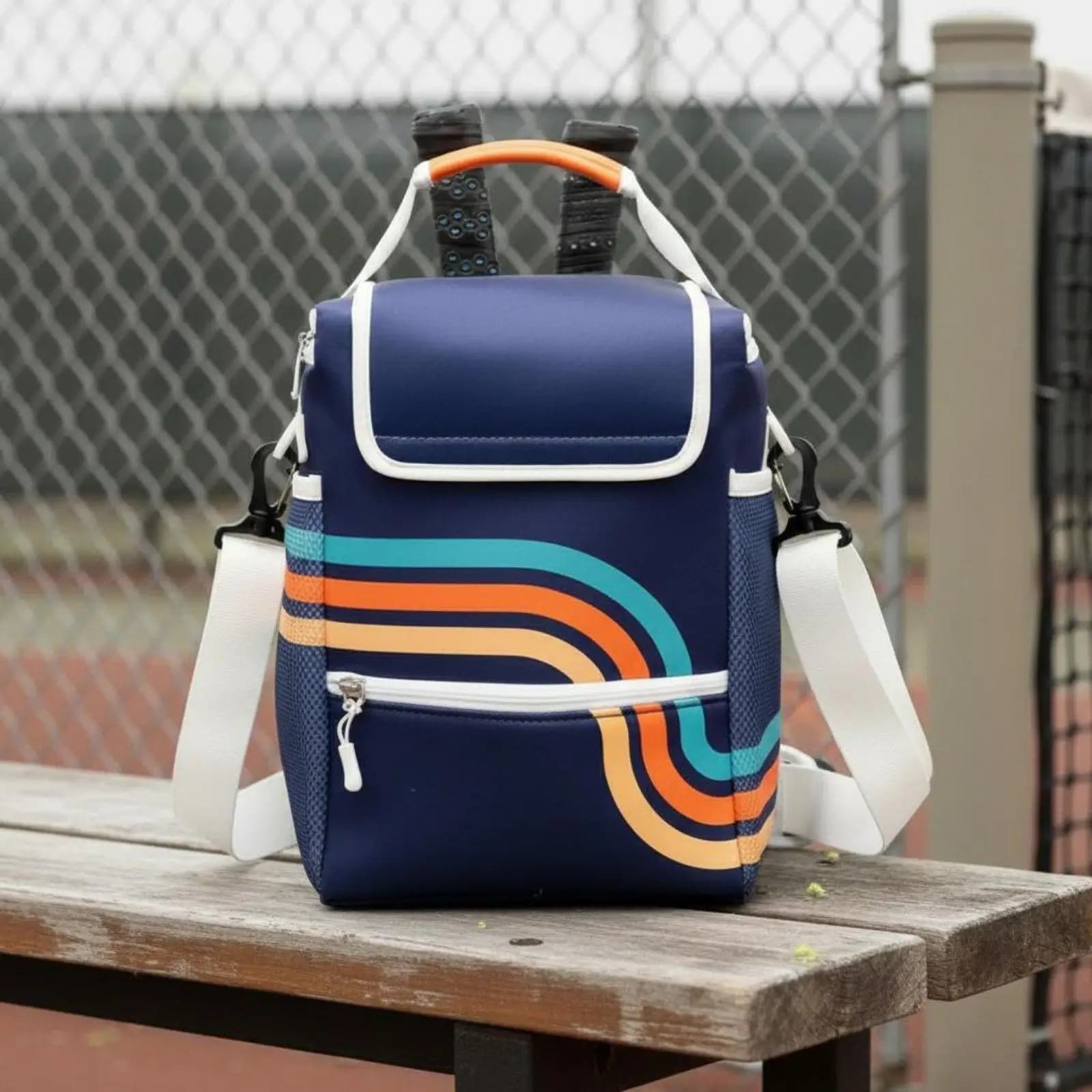Tennis Sports Pack Compact Athletic Pickleball Racket Case Multi Carry Backpack for Training and Matches