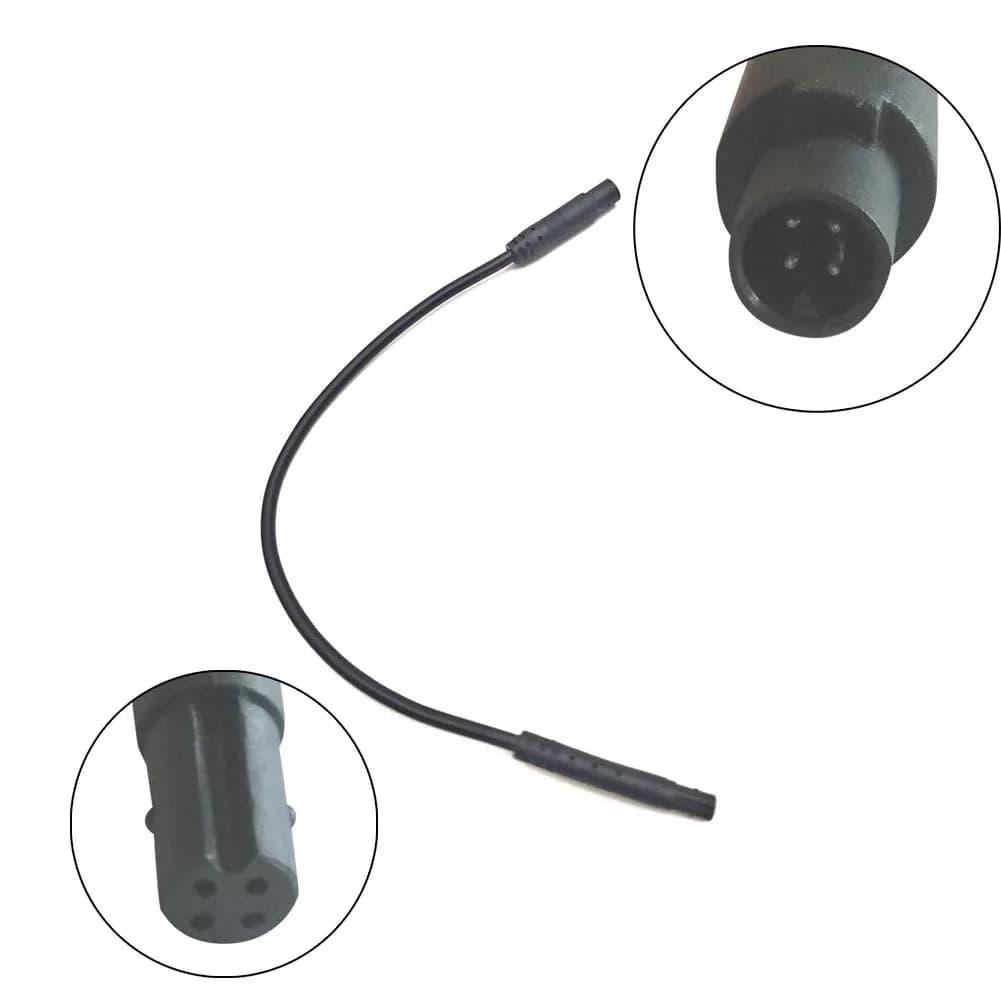 4 pin cable 4 core male to female DVR for auto camera rear extension connector monitor HD copper wire for vehicle