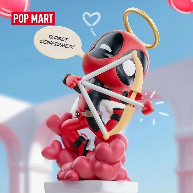 POP MART Marvel Deadpool Series Blind Box Guess Bag Toys Doll Cute Action Anime Figure Ornamenti per il desktop Collezione regalo