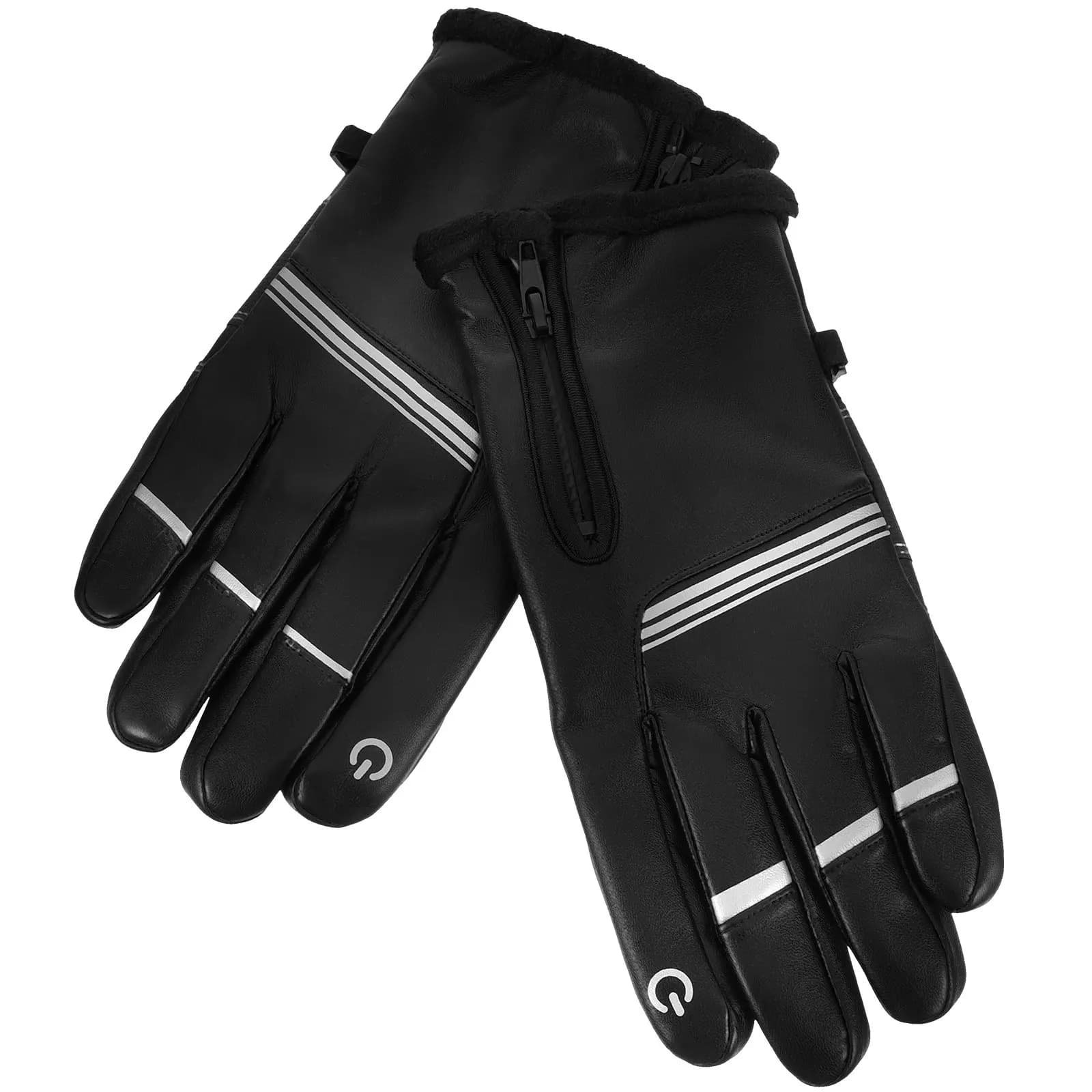 1 paio di guanti da ciclismo caldi antivento, leggeri, traspiranti, touch screen, per equitazione all'aperto, guanti per fitness, articoli sportivi