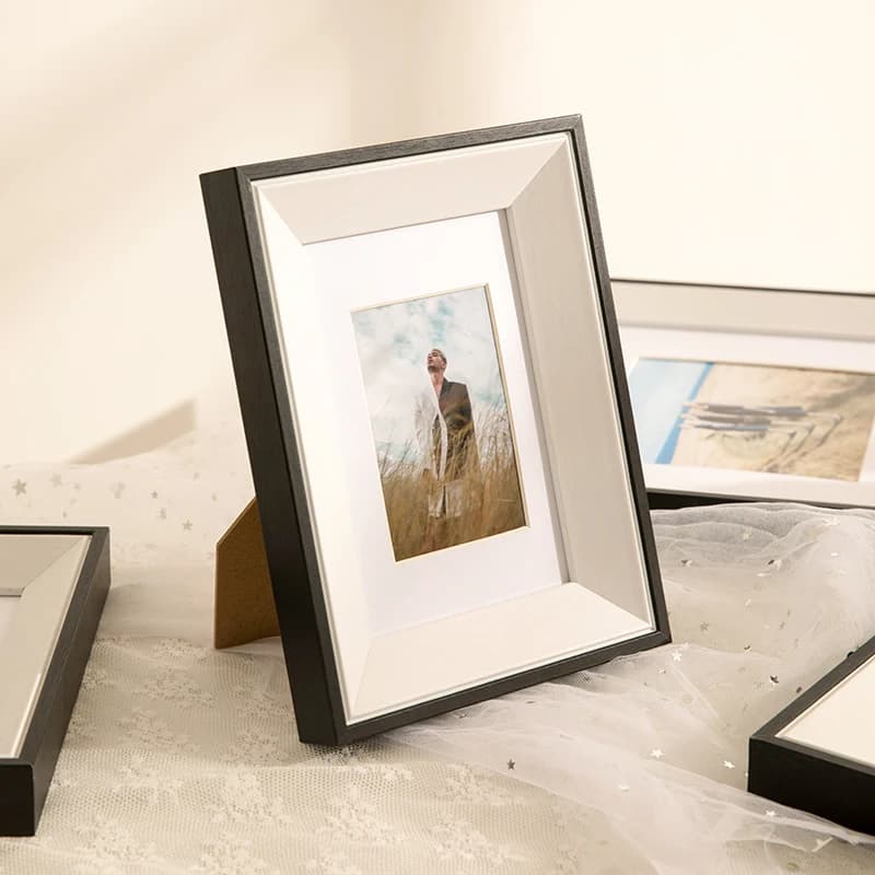 Cornice per foto creativa nordica Design moderno e semplice Ornamento da tavolo Cornice Soggiorno Camera da letto Decorazione della casa Quadro FYPF