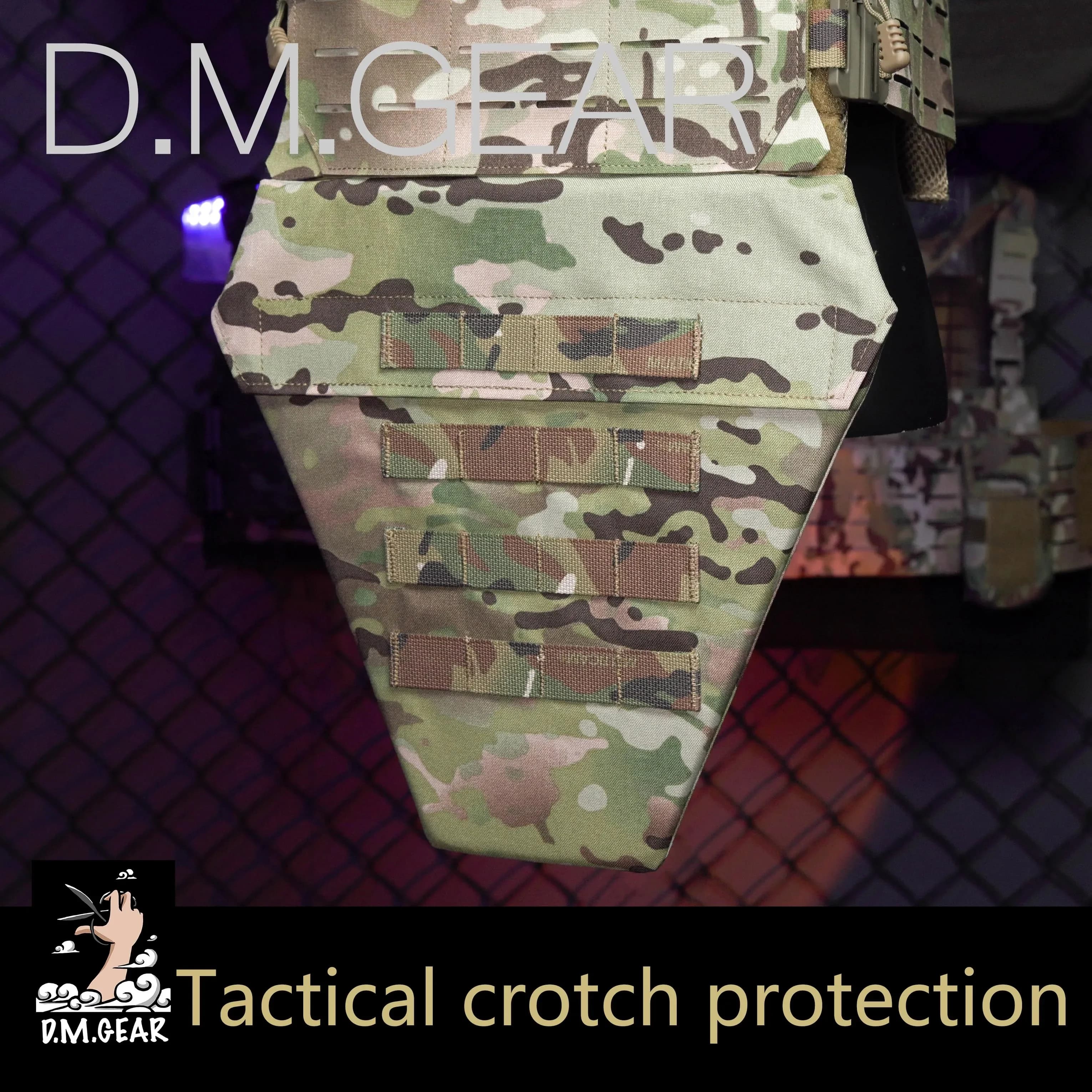 Attrezzatura tattica per la protezione dell'urina sul cavallo pieghettata Gilet da uomo Molle Body Armor Bag Accessorio per attrezzi Airsoft WarGame Outdoor