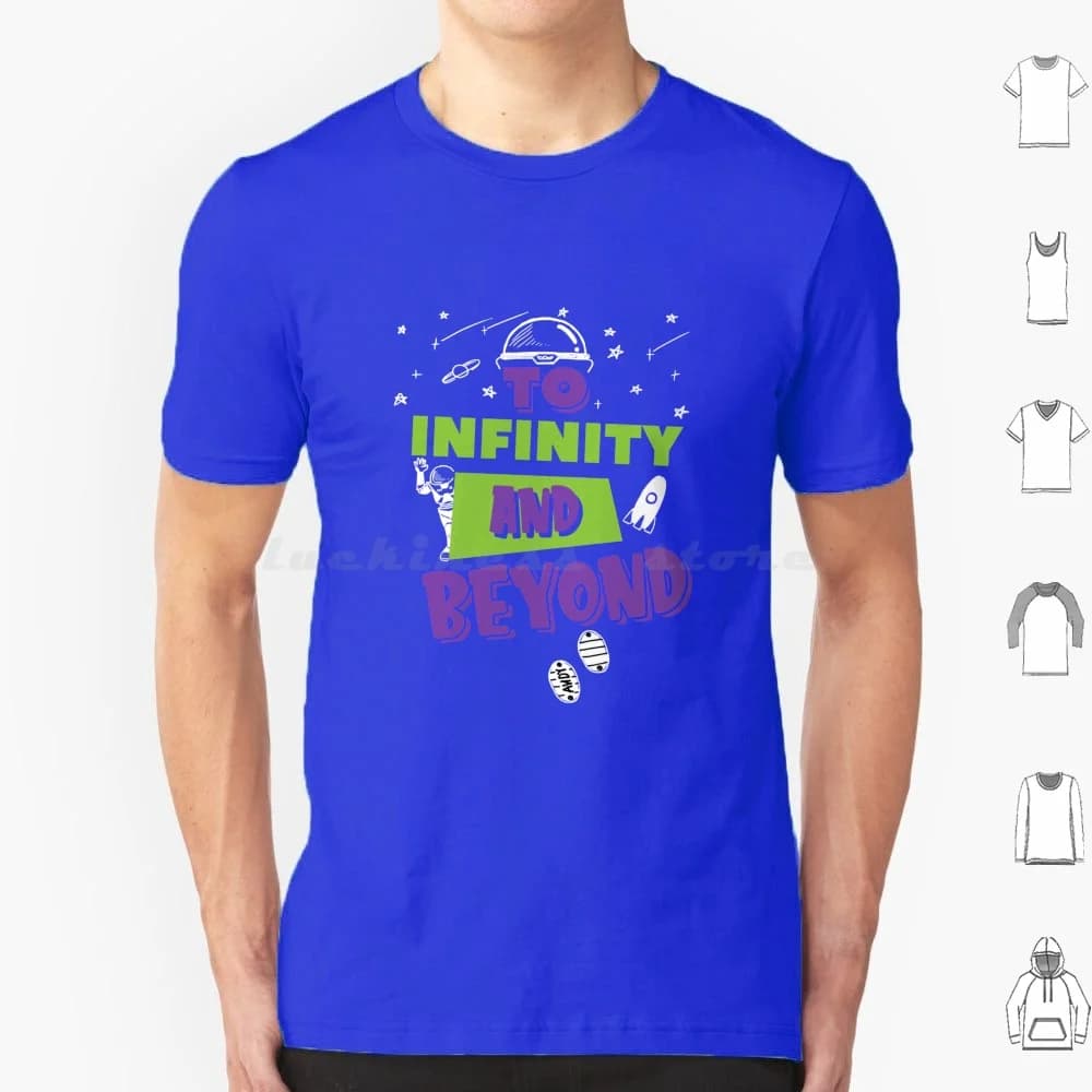 Maglietta To Infinity And Beyond 6XL in cotone, fantastica maglietta per compleanno, Buzz Lightyear, Woody Cruise, Family World, Walt World, Animal Kingdom