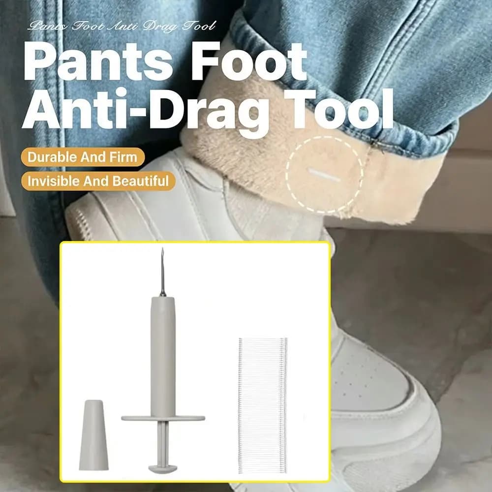 Multifunction Tool for Fixing Holes and Life, Straps for Legs, Invisible Buckle, Reduction Length Pants, Anti-slip