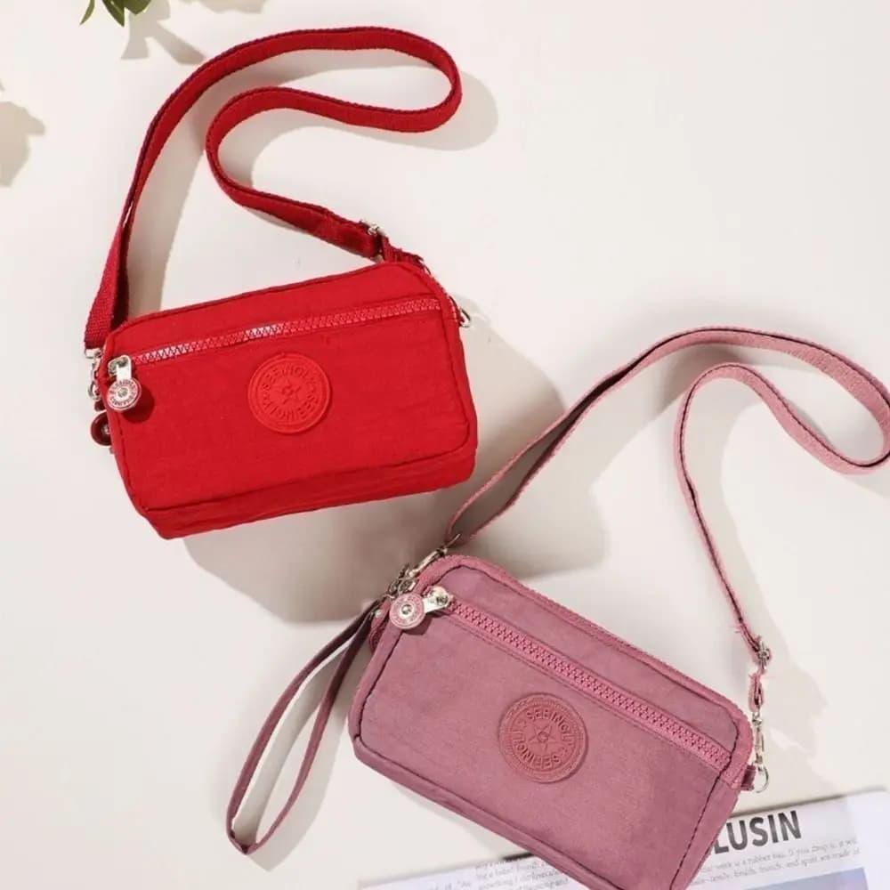 Large Capacity Women's Shoulder Bag, Convenient Handbag with Zipper