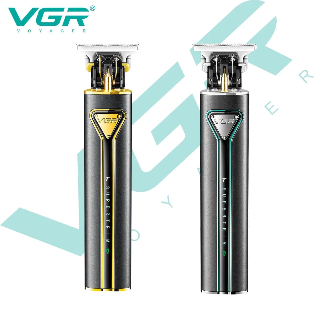 Professional electric haircut VGR V-009, haircut with T blade, USB charging, carving and shaving of the head of domestic oil