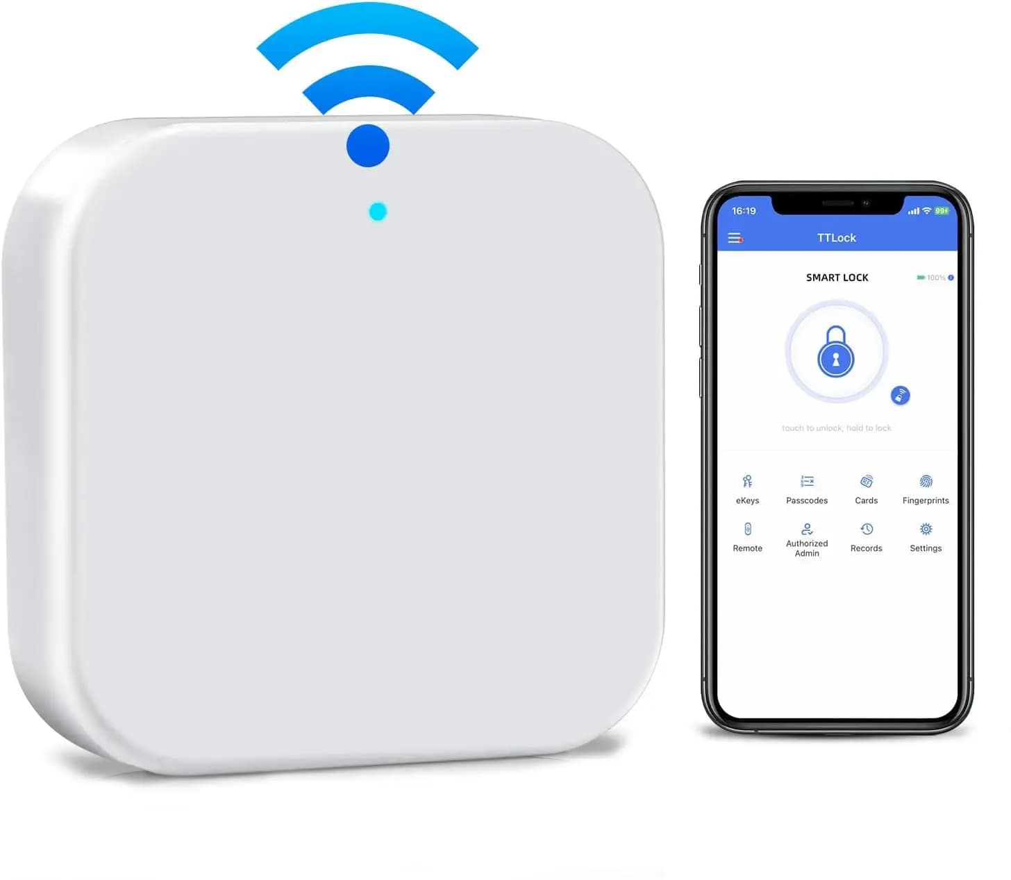 Sciener G2 Ttlock Smart Lock Gateway connettore Wifi Alexa Wifi Bridge telefono Bluetooth blocco telecomando sblocco