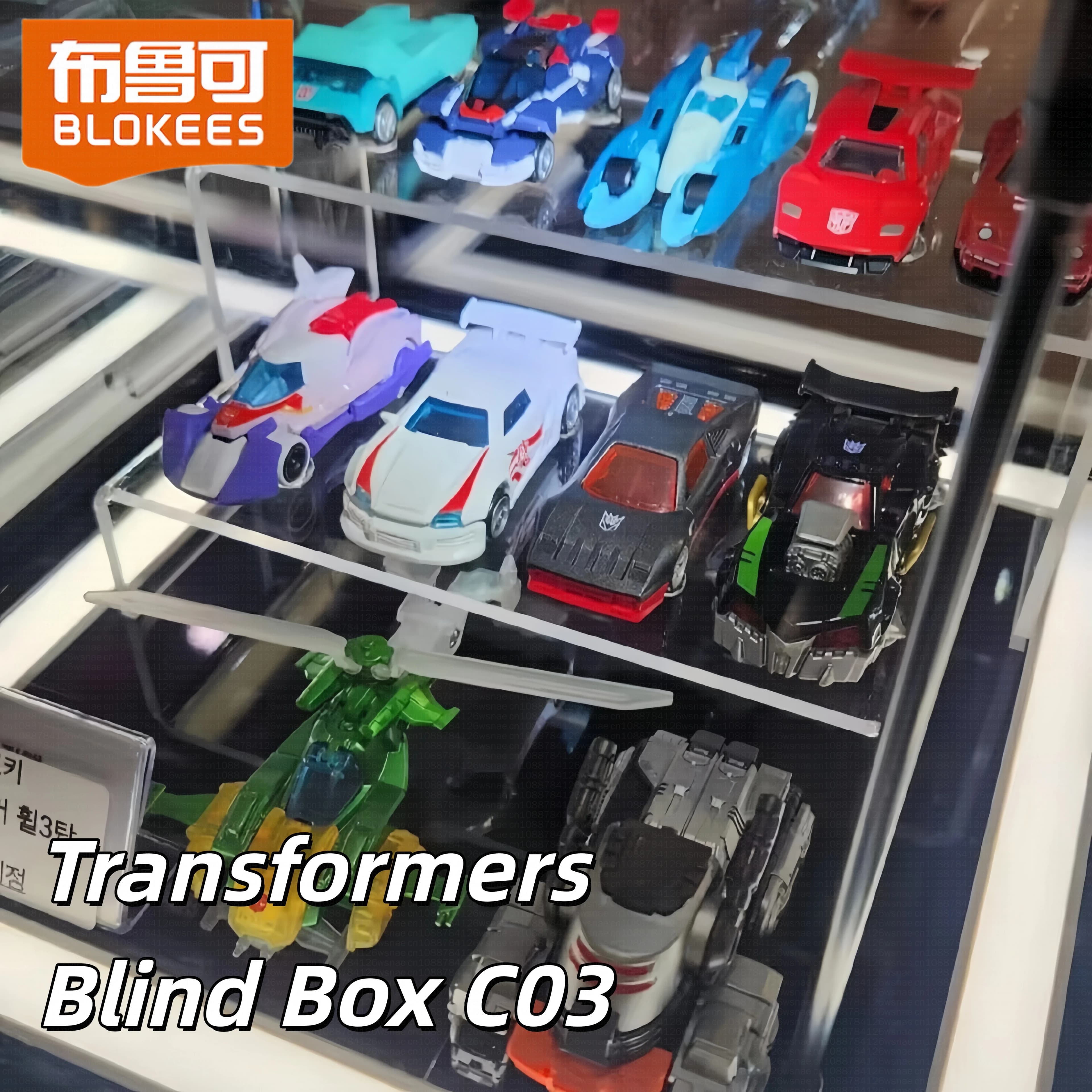 Blokees Wheels Transformers Blind Box C03 New 1:64 Springer Lockdown Action Figures Assembled Toy Car Model Collectible Gift