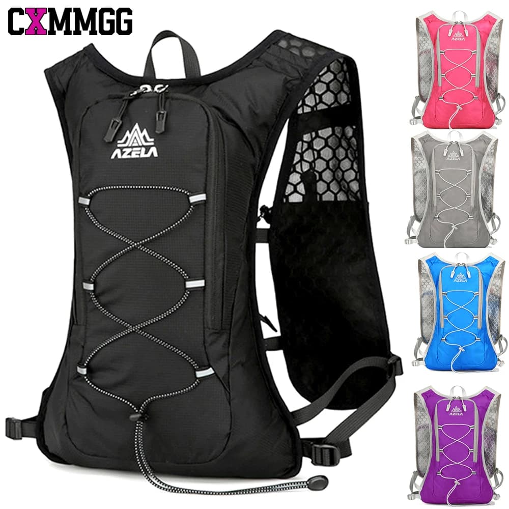1PCS Running Vest for Women Men,Lightweight Hydration Backpack Pack for Trail Running,Hiking,Cycling,Jogging,Adjustable Fit