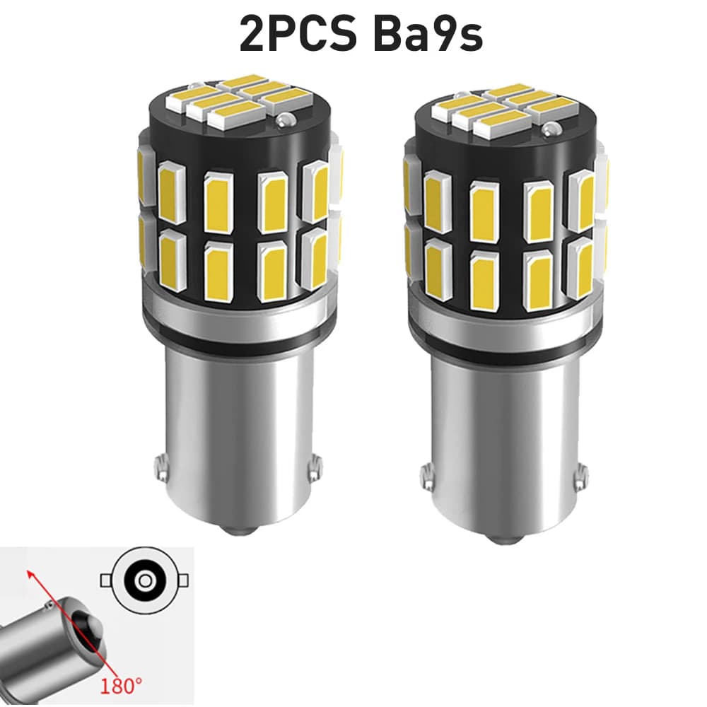 2 pz T4W T5W BA9S 3893 3860 3796 T2W Led Moto Luce di Lettura Lampada di Parcheggio Per Auto Moto Diodo Lampadina Super Bright White 6000k 12v