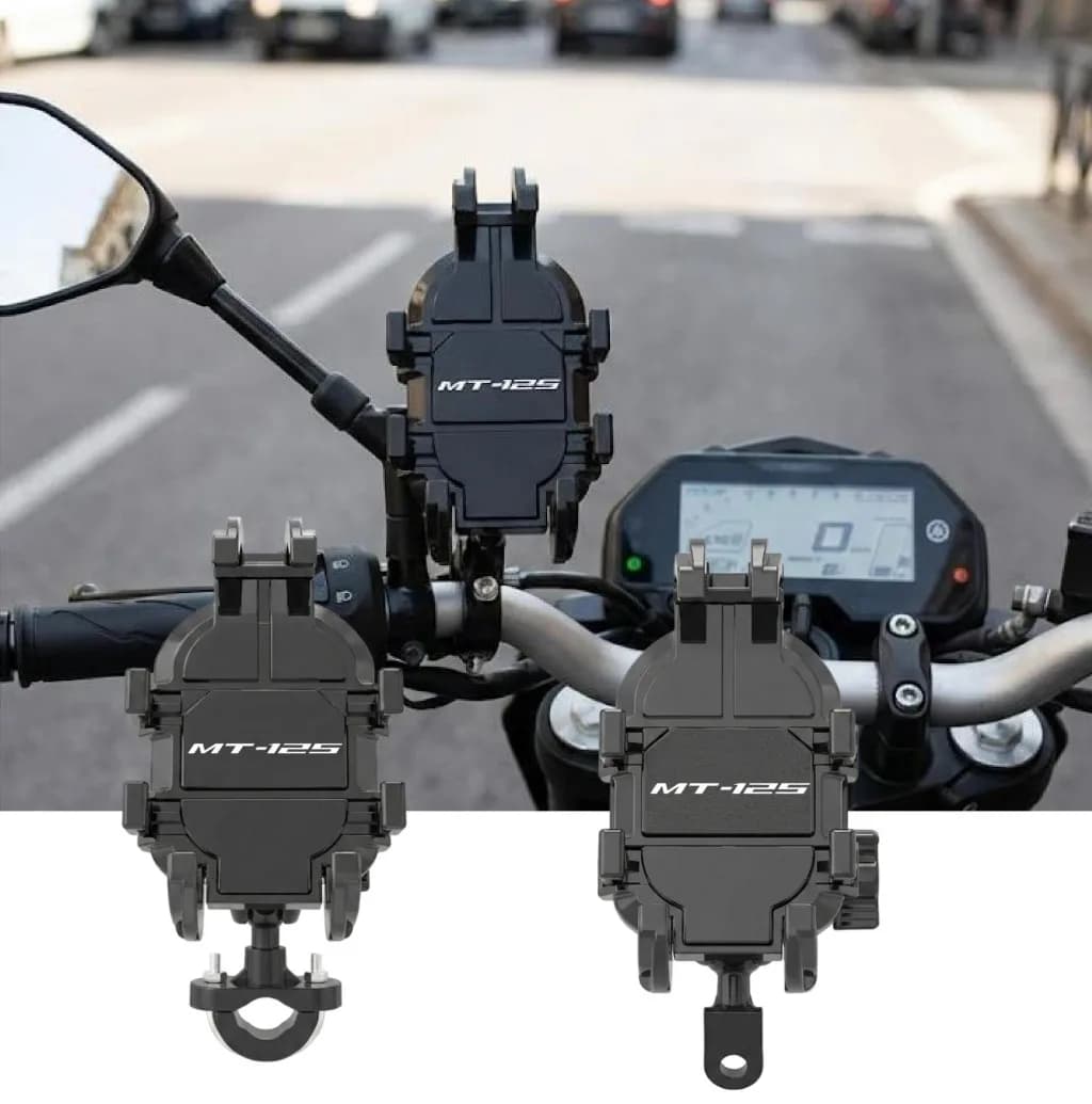 Moto Manubrio Supporto Del Telefono Mobile GPS Del Basamento Staffa Per YAMAHA MT-125 MT125 MT 125 2015-2023 Accessori Moto
