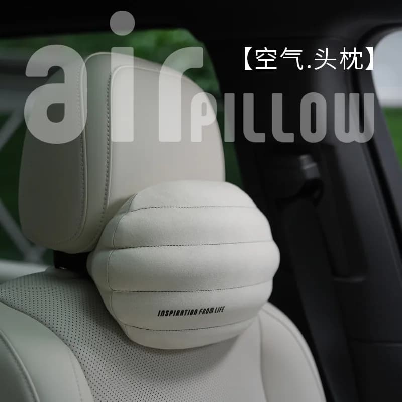 Nuovo cuscino d'aria creativo Memory Cotton poggiatesta fiocco di neve in pile cuscino per il collo dell'auto cuscino per il sedile per accessori da viaggio per quattro stagioni
