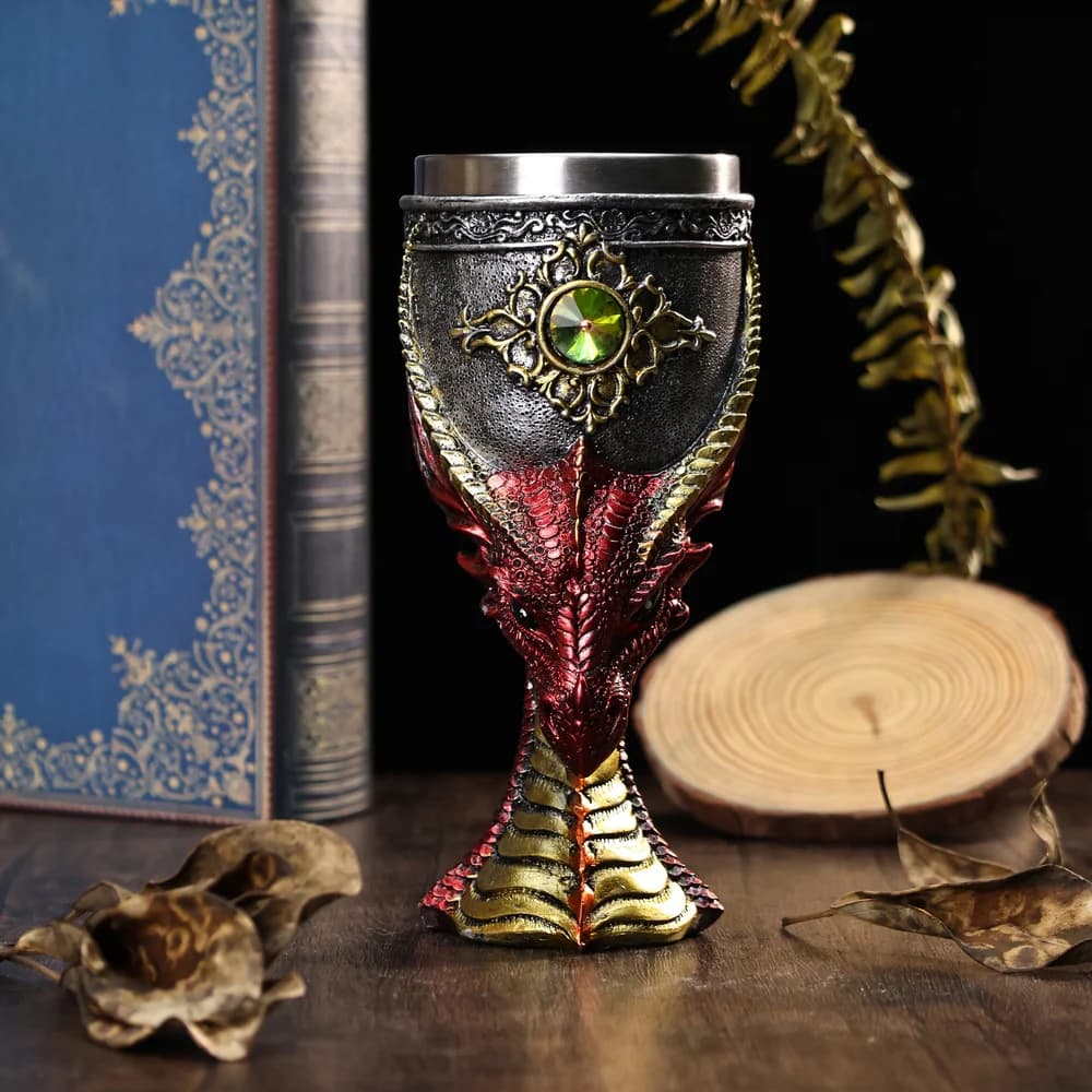 Dragon Head calice regalo di Halloween bicchieri e bicchieri bottiglia Bar Set tazza da caffè tazza da bere vichinga bicchieri d'acqua isolati