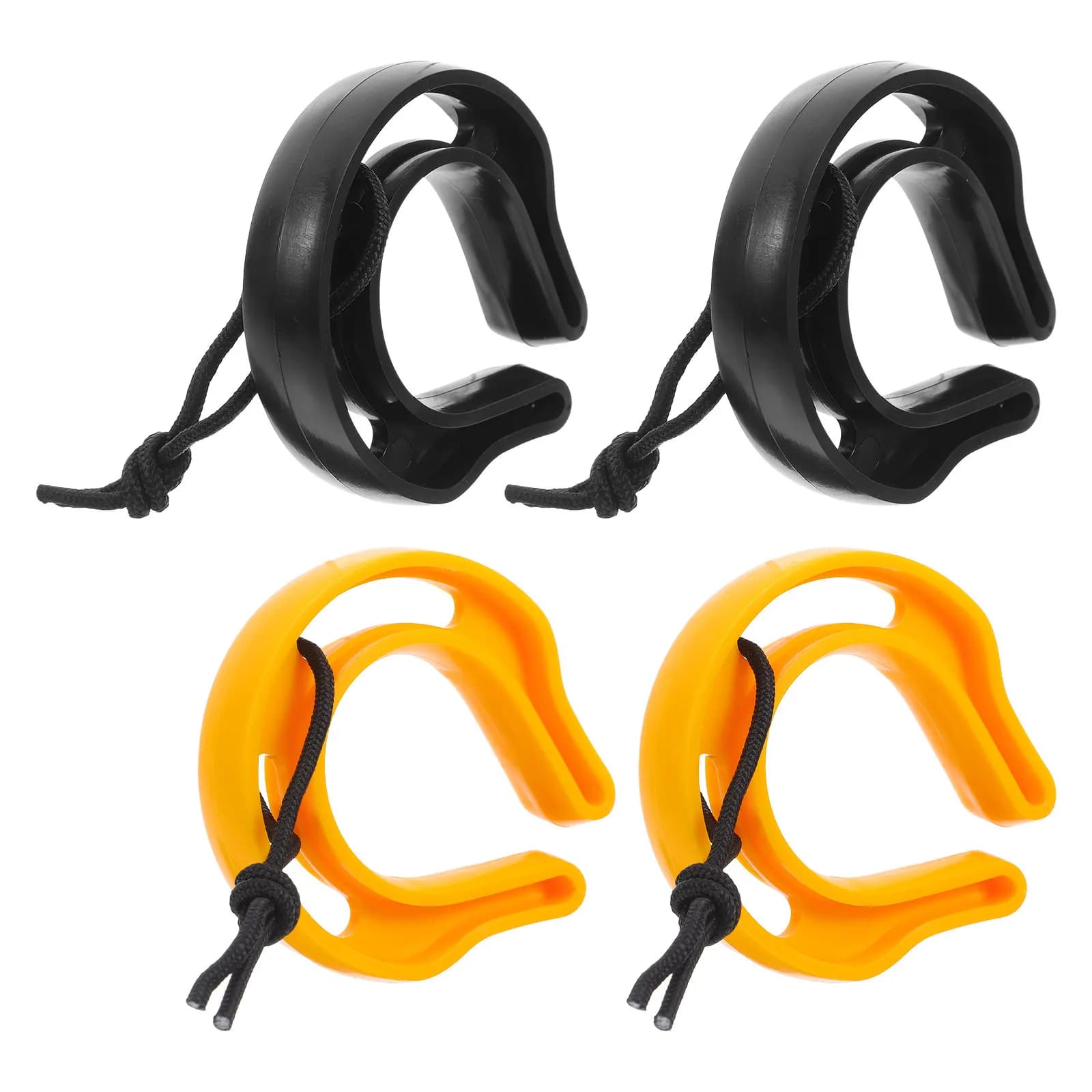 Set di 4 Protezioni Anti-Schiacciamento per Porte a Forma di C, Fermaporte di Sicurezza per Dita, per Camera da Letto, Cucina, Bagno, Casa e Scuola