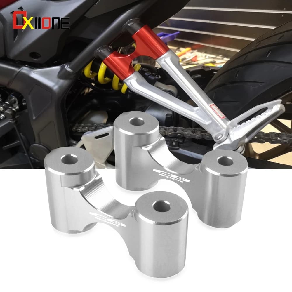 Di Alluminio Del Motociclo Parabrezza Vento Schermo Extention Kit per Honda CB650R Neo Sport Cafe 2019 CB1000R Neo Sport Cafe 2018- 2020