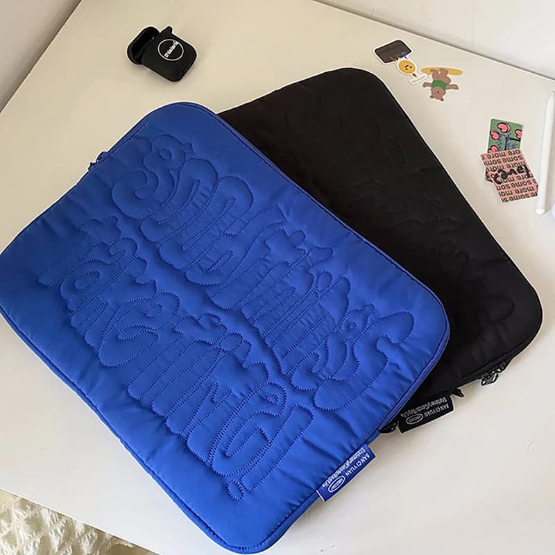 Custodia per Laptop antiurto con motivo ricamato borsa 11 13 14 pollici per Macbook Ipad per custodia per Laptop e Tablet