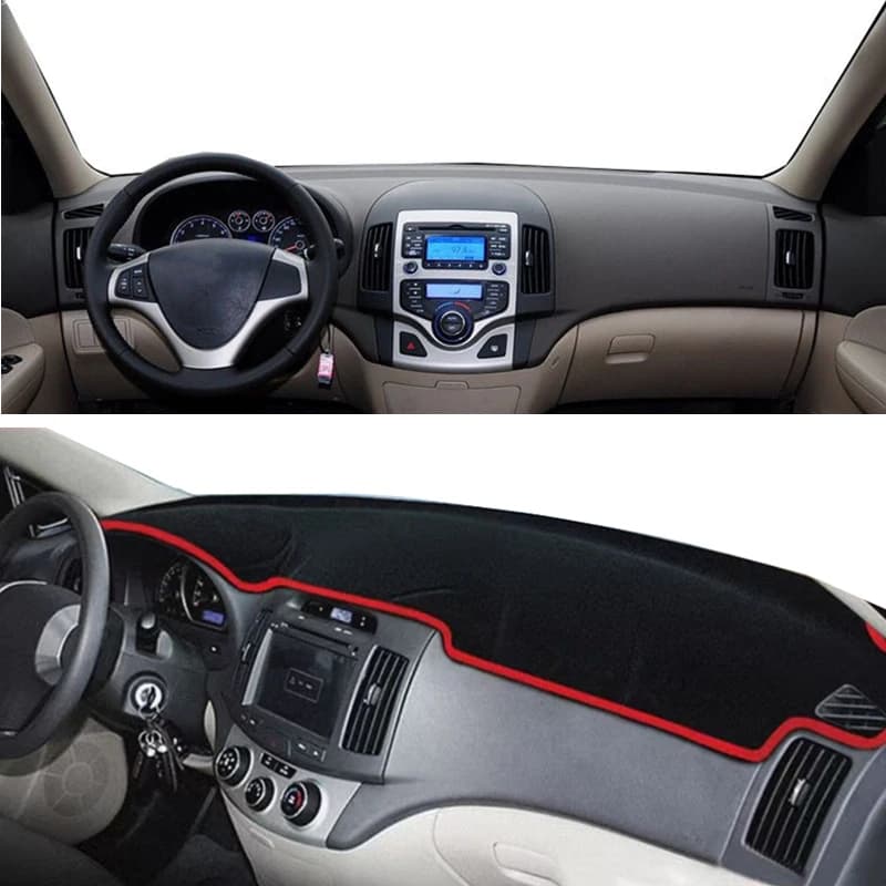 Car Styling For Hyundai Elantra Avante I30 2007 2008 2009 Dashboard Cover Zerbino Pad Dash Car Accessories