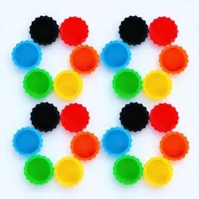 24 Ciotole per Rettili in Silicone, Piatti per Cibo e Acqua con Bordo Largo per Gechi, Lucertole, Tartarughe