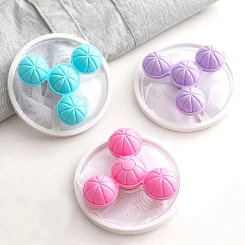 Floating Pet Hair Remover – Washing Machine Lint Catcher Filter Net Laundry Cleaning Tool