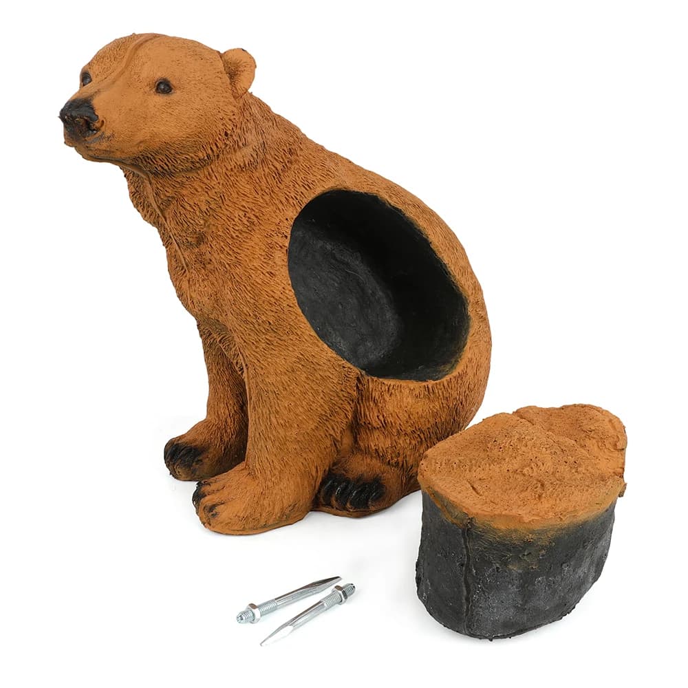 3D Brown Bear Archery Target (PU Material, Replaceable Bullseye) - Hunting And Shooting Accessories Factory Direct In-Stock