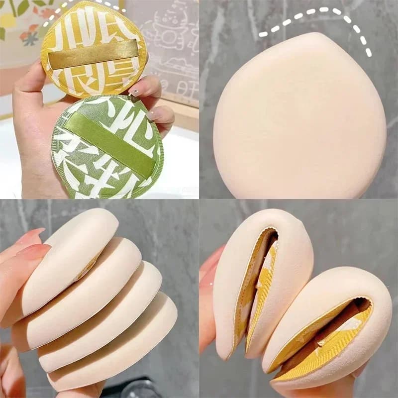 1 pcs makeup sponge cosmetic dust concealer Puff Super soft cotton face liquid foundation Base Korean beauty tools