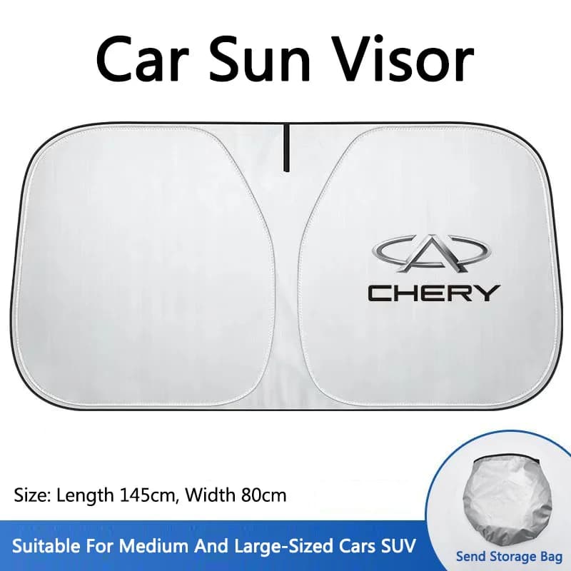 Foldable Windscreen Auto Parasol Cover Solar Protection UV Protection For Chery Tiggo 7 Pro 8 4 3 2 5X Amulet QQ IQ Fulwin Arrizo