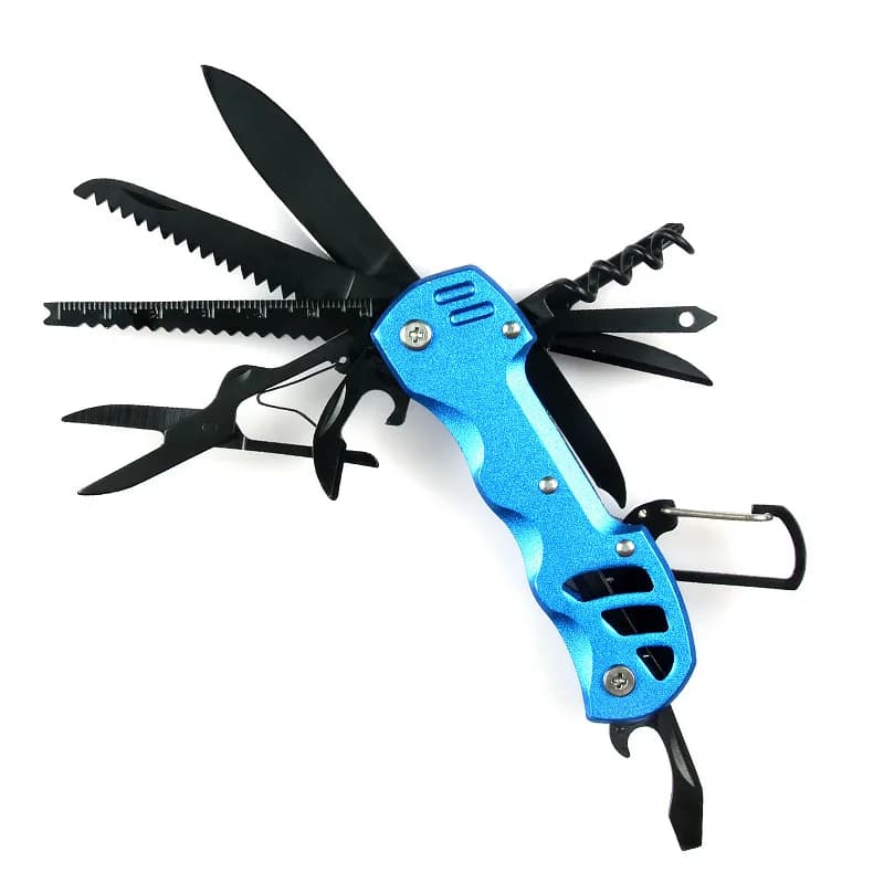 Nuovo coltello piccolo multifunzionale Strumento combinato EDC Forbici per coltello pieghevole portatile per auto da campeggio