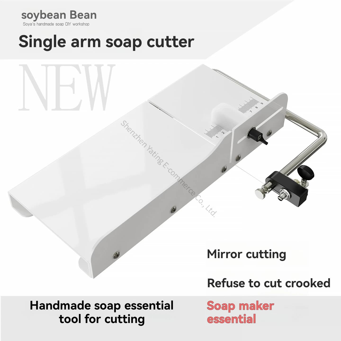 Single-arm soap dispenser, horizontal soap dispenser, hand soap dispenser