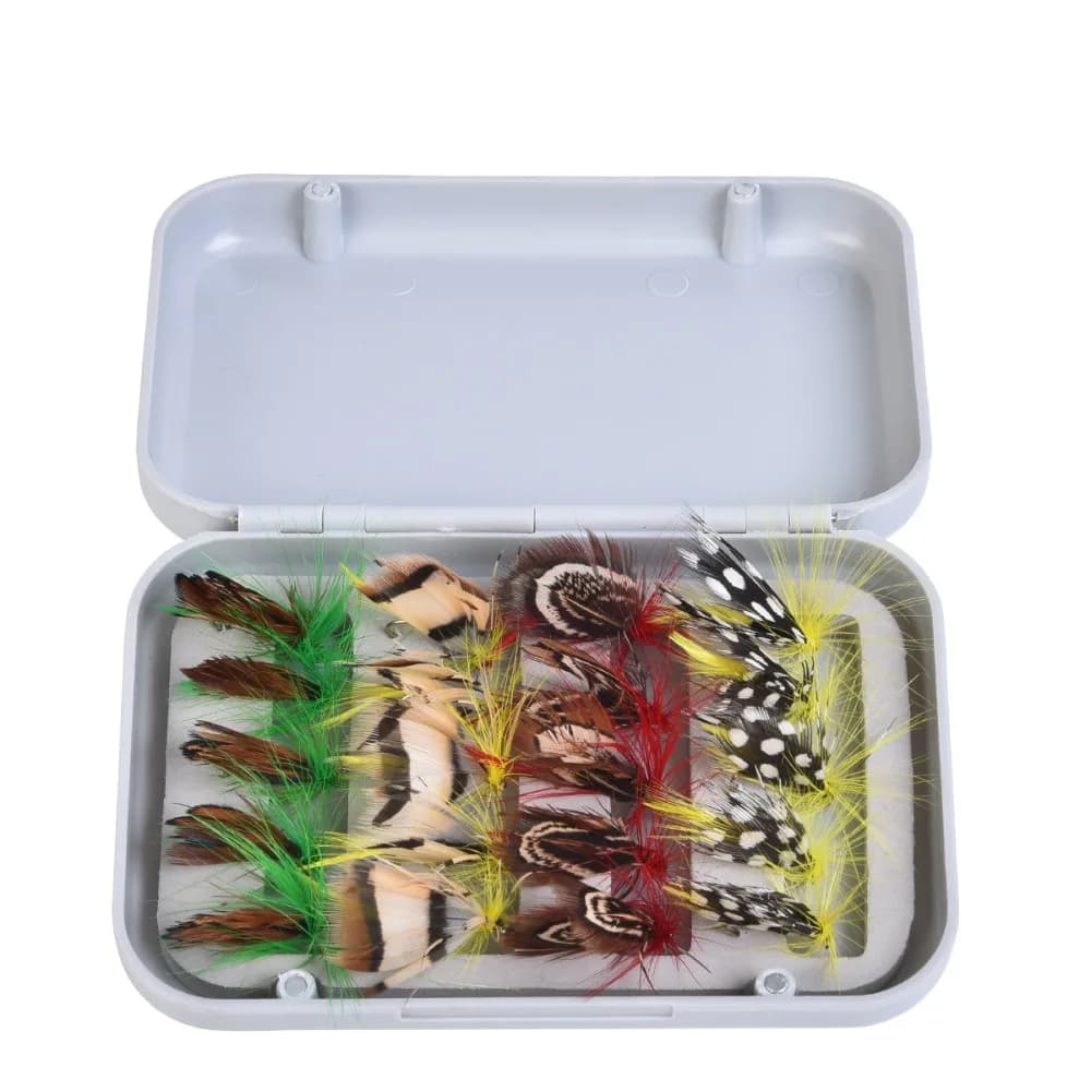 Bionic Bait Fly Fishing Flies Kit Insect Crank Swimbaits Fly Trout Fishing Lures Artificial Treble Hooks Fly Fishing Tackle