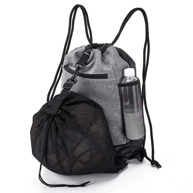 Portable ball holder backpack, basketball, football, volleyball