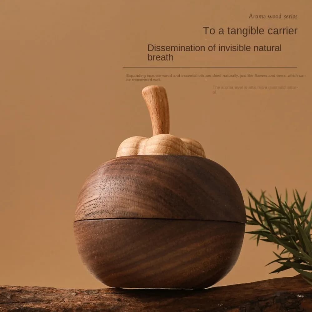 Wooden Essential Oil Diffuser Long-lasting Floral Refreshing Sleep Expanded Fragrant Wood Portable Slowly Volatile
