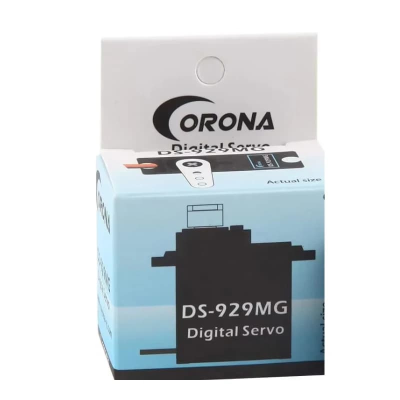 Servomotore Digitale RC Corona DS-929MG 4.8-6.0V 12.5g con Ingranaggi in Metallo per Elicottero RC TREX 450