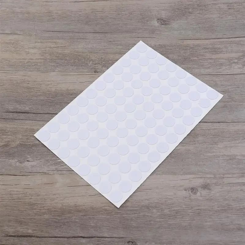 96 pieces/sheet Hole covers for waterproof screws Hole caps for non-slip screws 15 mm decorative adhesive