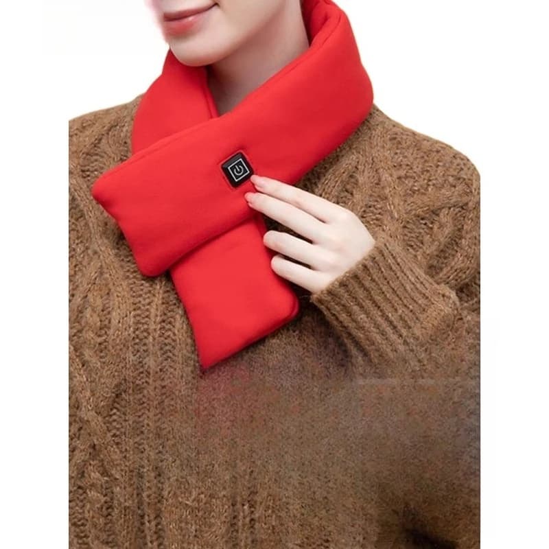 Graphene heating scarf, intelligent rechargeable heating scarf in autumn and winter, neck protection, hot compress, warm and