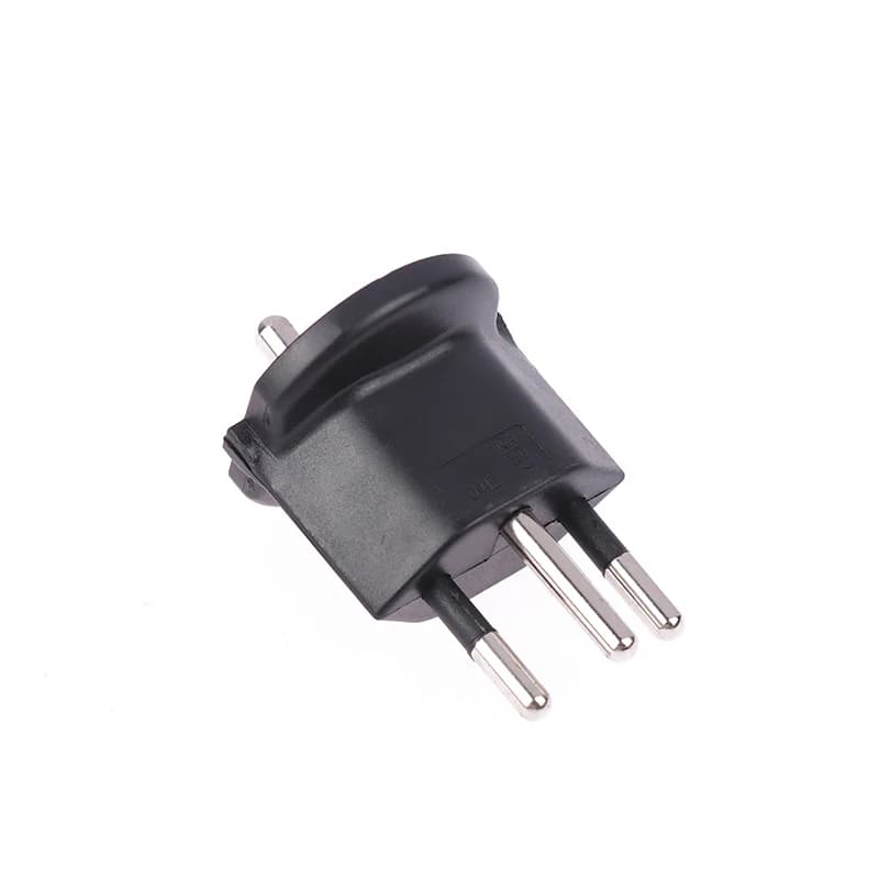 Nuovo 1Pc Spina Adattatore Da Viaggio Europa Tedesco A Svizzero Spine 10A 250V Spina di Alimentazione Da UE A Svizzera Spina Elettrica Adattatore