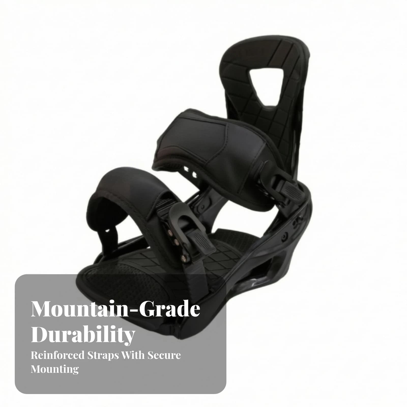 Snowboard Binding Buckle Compact Replacement Buckle with Lever Sports Hardware Textured Stable for Snowboarders, Workshop