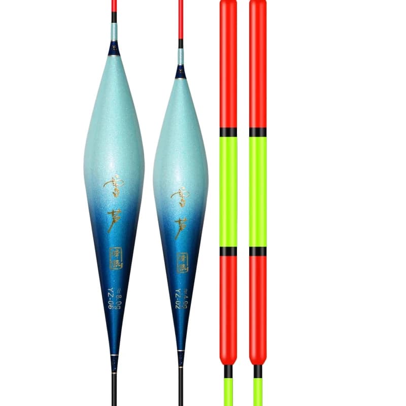 Silver Bighead Fishing Bobber Bold Tip Extra Visible High Sensitive Long Cast Hand Rod Big Fish Clear Bright Nano Fishing Float